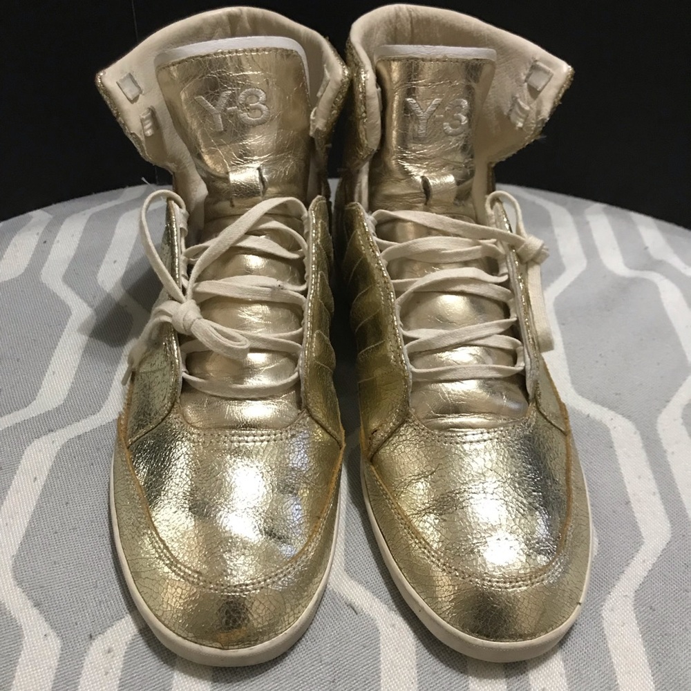Adidas Yohji Yamamoto Y-3 Gold Standard Hi-Tops